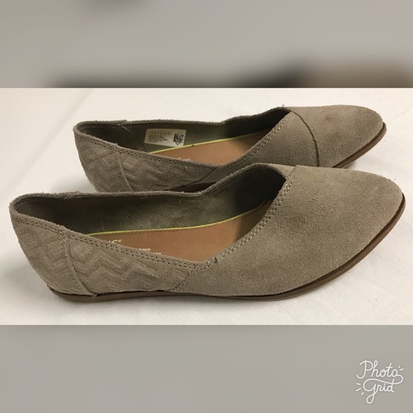 toms jutti flats taupe